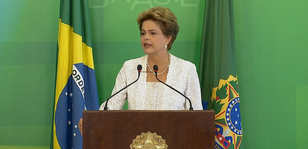 dilma anuncia corte de ministérios